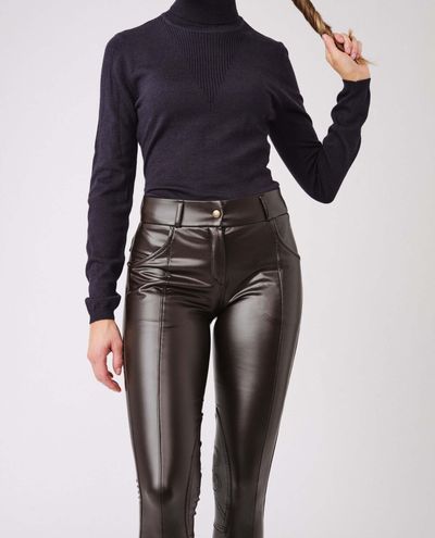 Navy Tara fine knit sweater