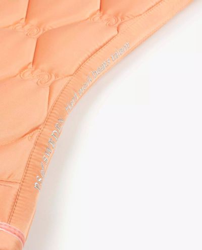 Coral Dressage Pad Ruffle (Full)