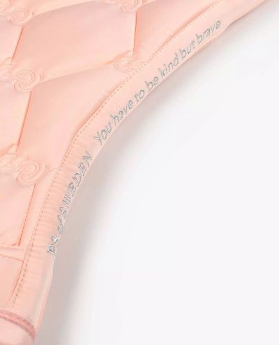 Peach Dressage Pad Ruffle (Full) Ps of Sweden