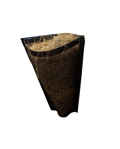 Bolsa de heno para esquina Negro (L)