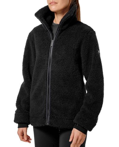 Chaqueta polar Teddy Negro Océano Oscuro (XL)