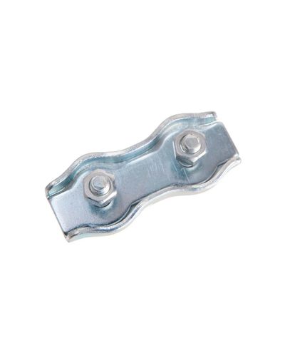 Olli Conector de cuerda 5-8mm para cuerda de cerca, electrogalvanizado, 10pcs